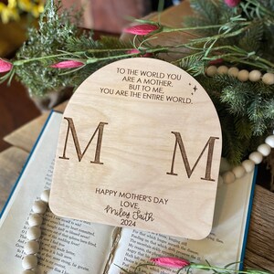 Mothers Day DIY Sign, Gift for Mom, Mothers Day Gift, Personalized Mothers Day Gift, New Mom Gift, Baby Handprint Sign