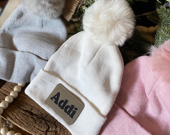 Personalized Beanies with Patch