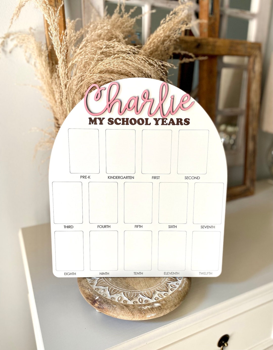 My School Years Sign, School Picture Board, First Days of School, Back ...