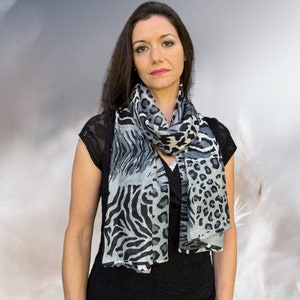 Silk Print Scarves I Scarves for Women I Silk Scarves I Elegant Scarves In Gorgeous Colors I Light Silk Scarves I Floral Scarves