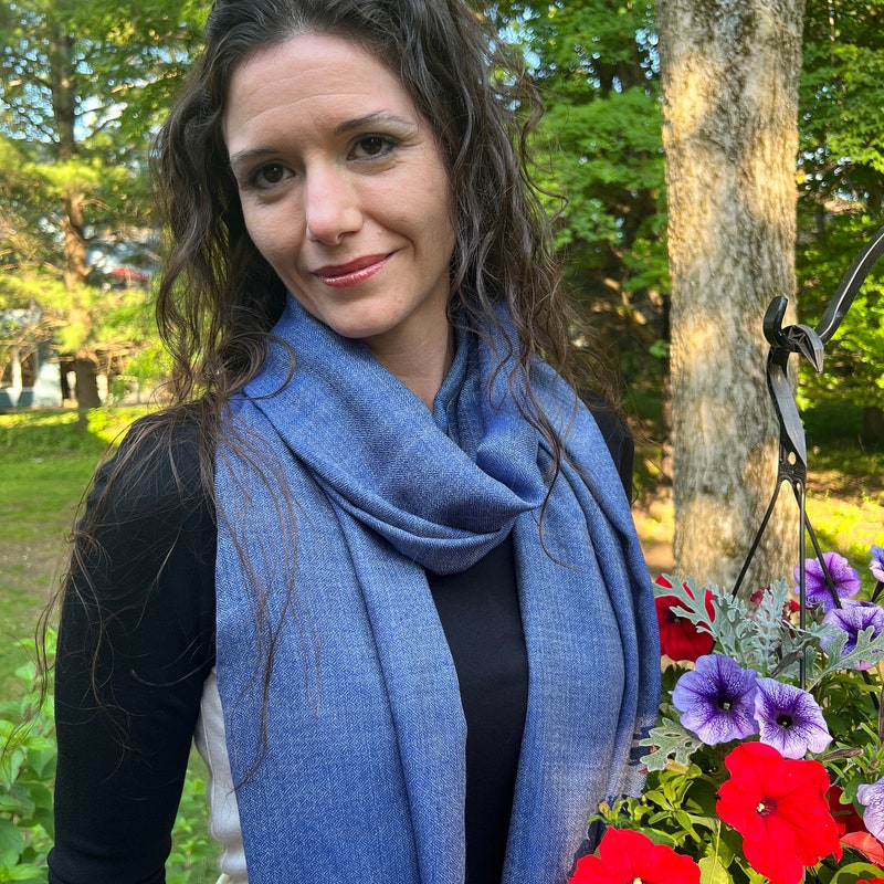 100% Wool Fringe Women Scarf