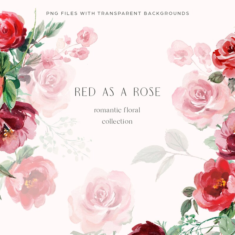 Hand Painted Roses - Etsy