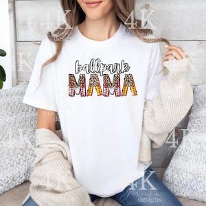 Ballpark mama design, Ballpark mama png, baseball mom, softball mom png, sports mom, Ballpark mama sublimation design, mom of both