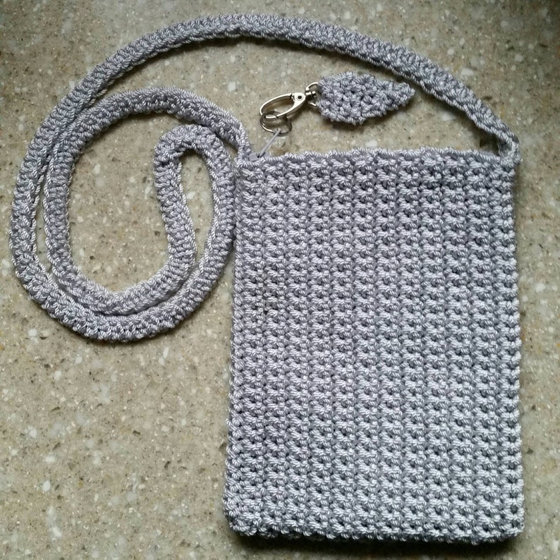 Cell Phone Pouch LARGE 7x9 Inch Cell Phone Necklace Cell Phone Etsy