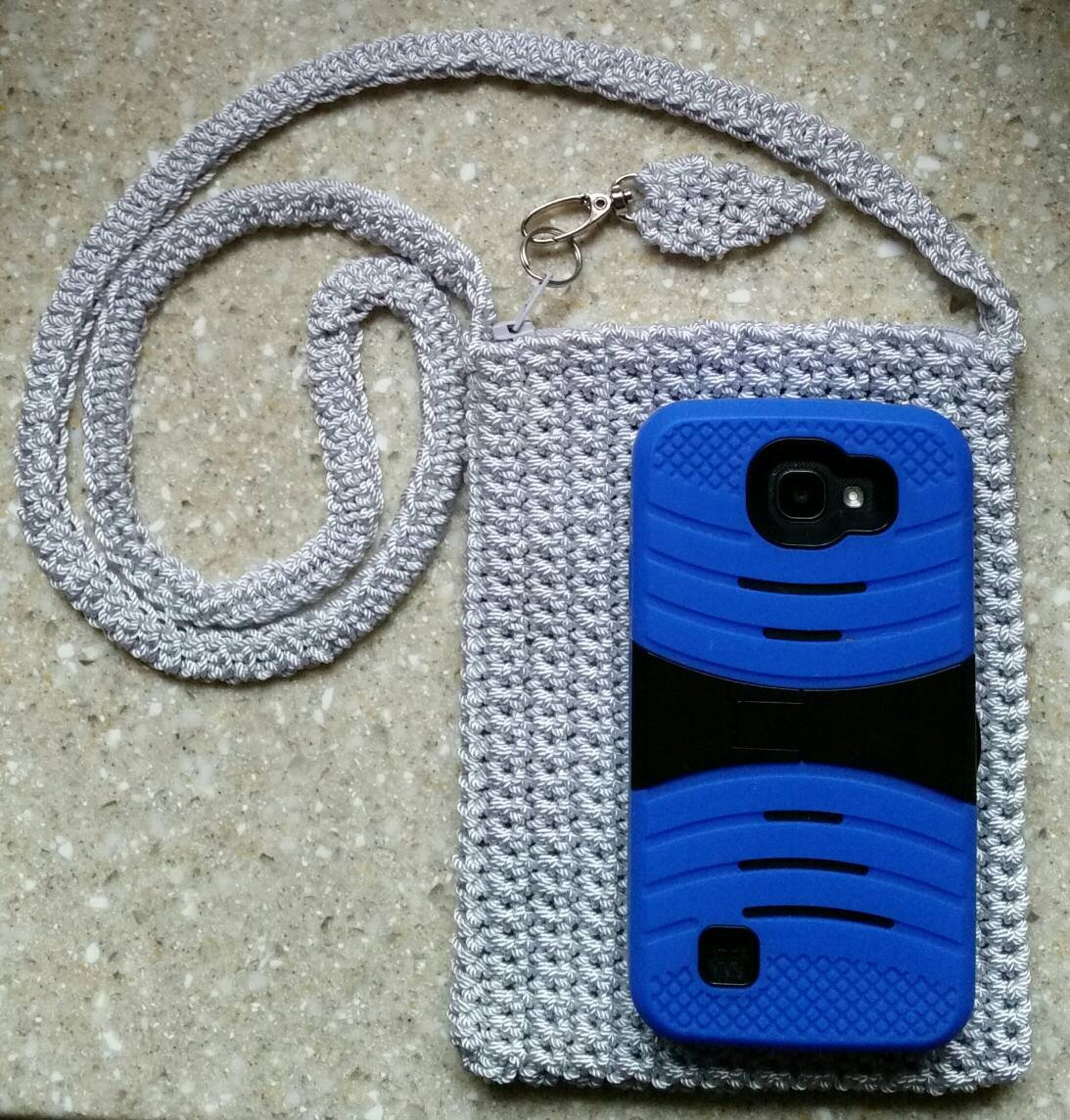 Cell Phone Pouch Cell Phone Necklace Cell Phone Neck Pouch Etsy