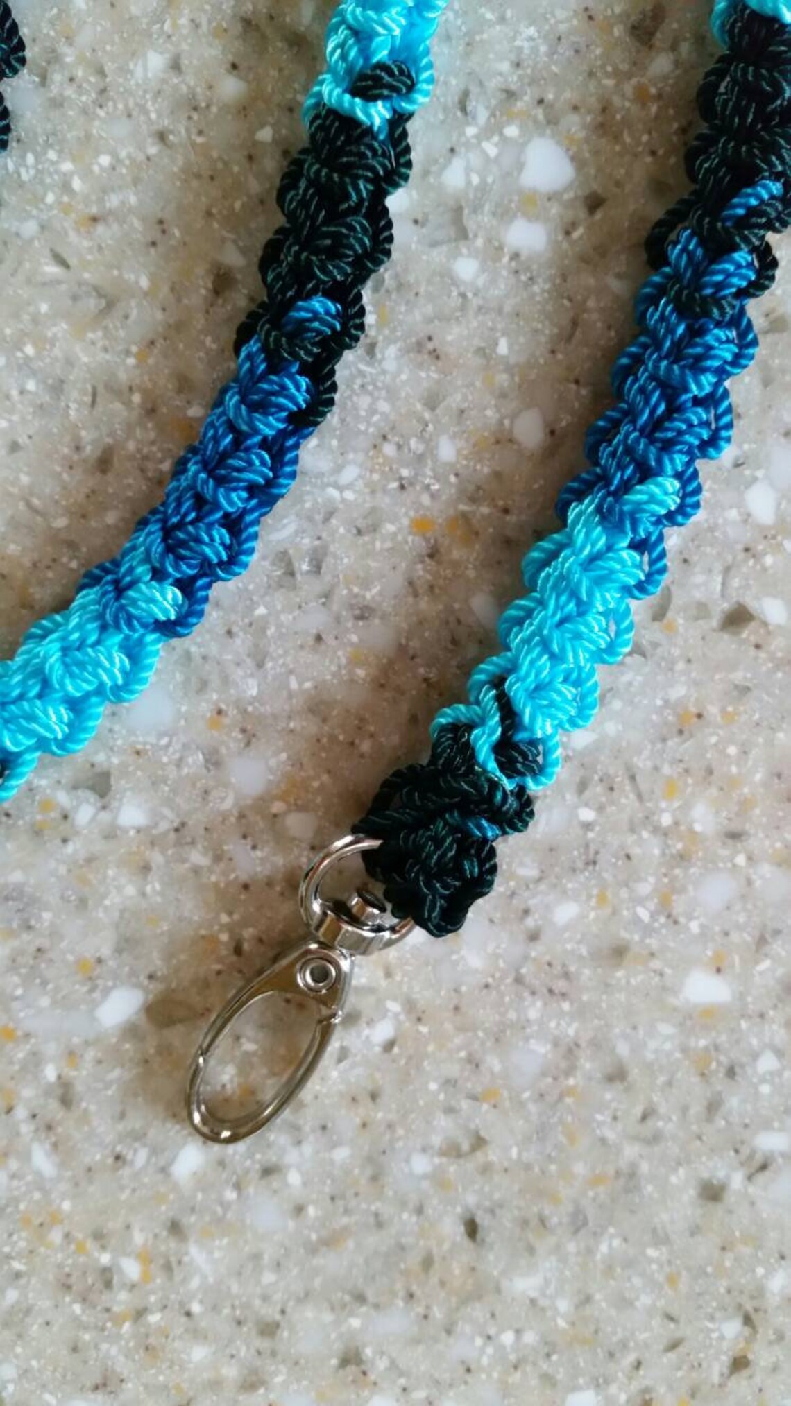 Pet Leash Crochet Dog Leash Sturdy Nylon Cord Rainbow Leash Etsy