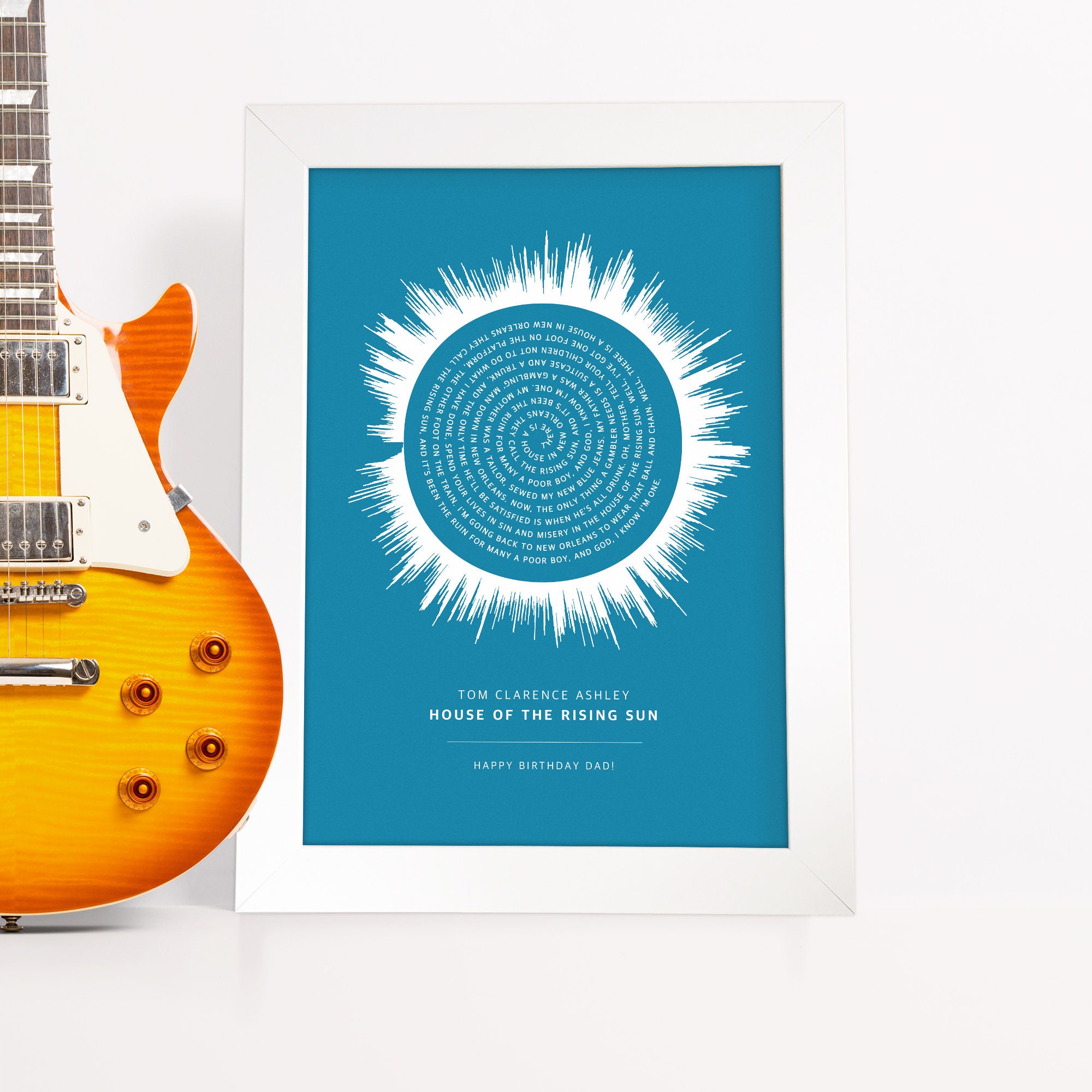 Spiral Song Lyrics Sound Wave Personalised Wedding Gift Custom Etsy