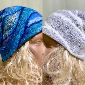 Merino Wool Felted Hat: Warm Winter Accessory
