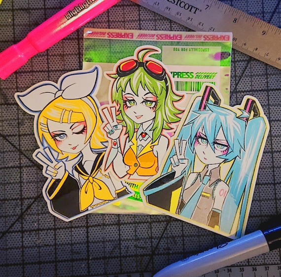 初音ミク 10th パパパ・パーティー in AEON ステッカー 【公式通販