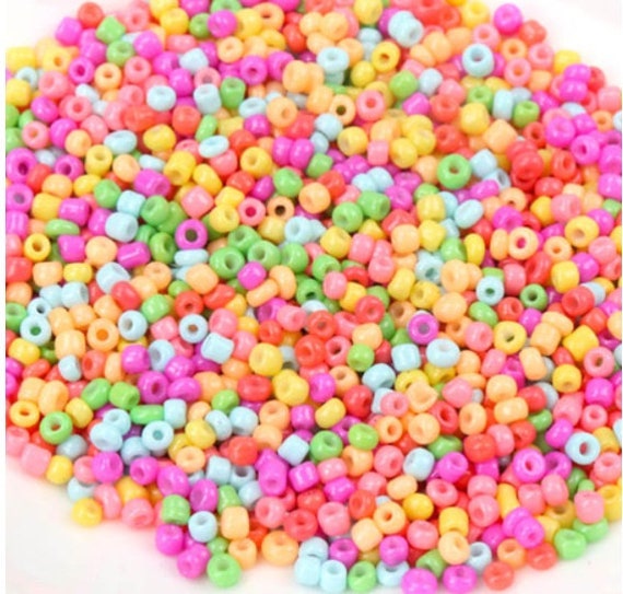 Neon Seed Beads, Bright Seed Beads, 2mm Beads, Glass Seed Beads, Miyuki,  Matsuno, Toho