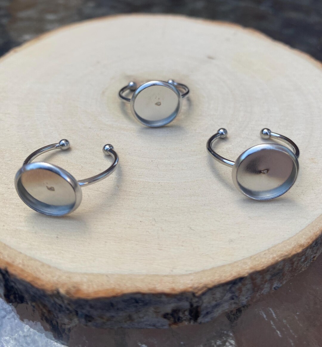Ring Blanks, Ring Pads, Cabochon Rings, Ring Settings, Silver Rings ...