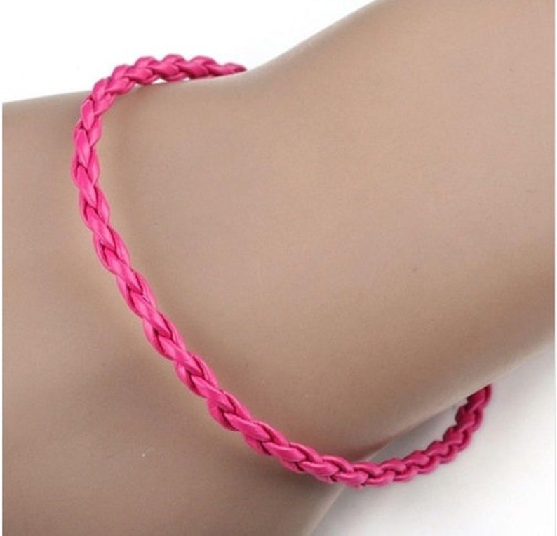 Wax Cord Bracelets Plaited Bracelets Eco Bracelets Mixed Bracelets Cord Bracelets Braided Bracelets Faux Leather,