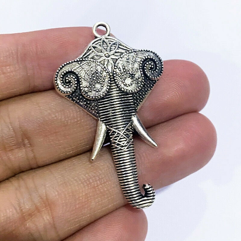 Aniu Collana In Argento Sterling 925 Con Ciondolo Elefante E Zircone Cubico A++ - Gioiello Portafortuna In Elegante Confezione Regalo