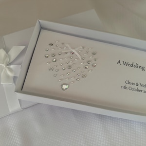 Personalised Wedding Day Money Wallet Card ~ Engagement ~ Anniversary ~ Vow Renewal, Civil Partnership