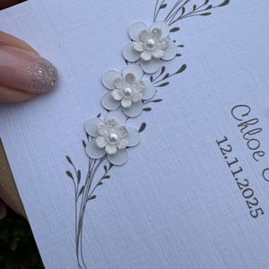 Wedding Day Card: Personalised ~ Engagement, Vow Renewal, Anniversary, Civil Partnership bild 8