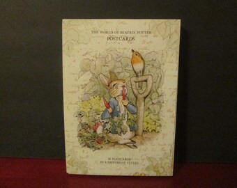 Vintage Beatrix Potter Peter Rabbit F.W Junk Journal Supply /& Co Inc Playing Cards Vintage Game Ephemera Vintage Paper