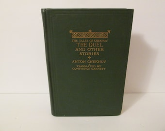 Vintage Anton Chekhov Hardcover, 1916 – Russian Literature