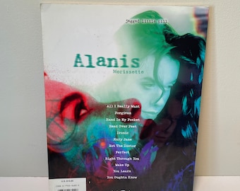 Vintage Alanis Morissette Jagged Little Pill Songbook, 1995