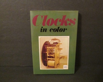 Clocks in Color Book, Andrew Nichols, 1976, Clockmaker History