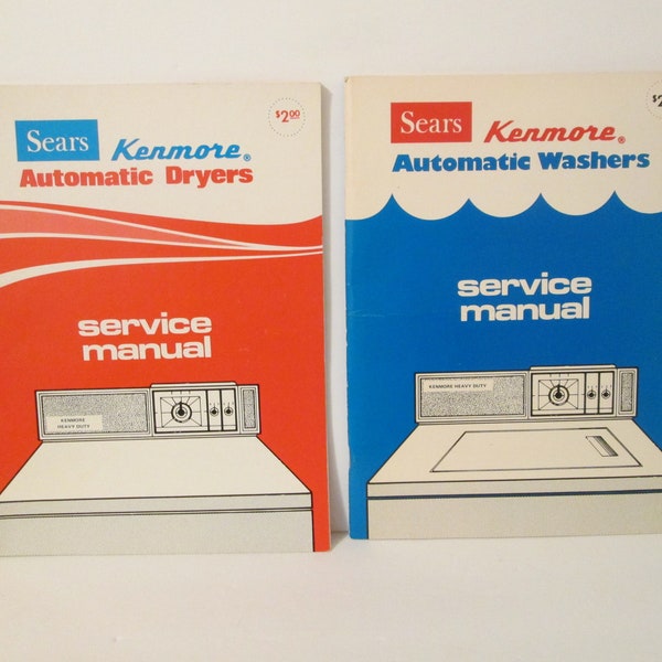 Vintage Washer Manual Etsy