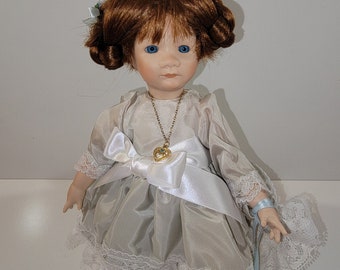 The Little Jewel Collection March Porcelain Doll