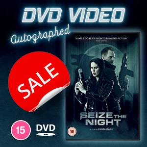 SALE Last Few Seize the Night, Official DVD autographed image 1
