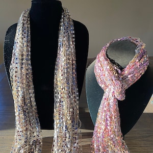 Ladder ribbon scarf tutorial hotsell
