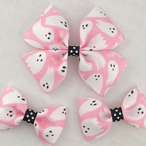 Halloween Hair Bow, Halloween Bow, Ghost Hair Bow, Ghost Bow, Girl Hair Bow, Toddler Hair Bow, Baby Hair Bow