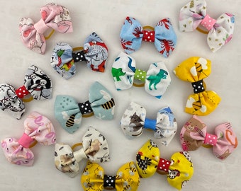 Lazos para el pelo de perro, Lazos para perros, Lazos para el pelo de perro con temática animal, Lazos para perros, Accesorios para perros
