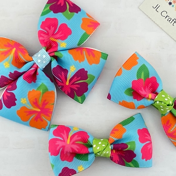Hawaiian Hair Clips Etsy