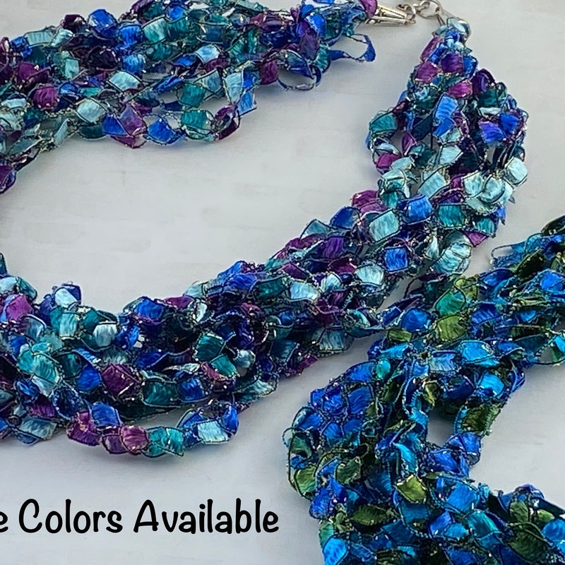 Yarn String Necklace - Etsy