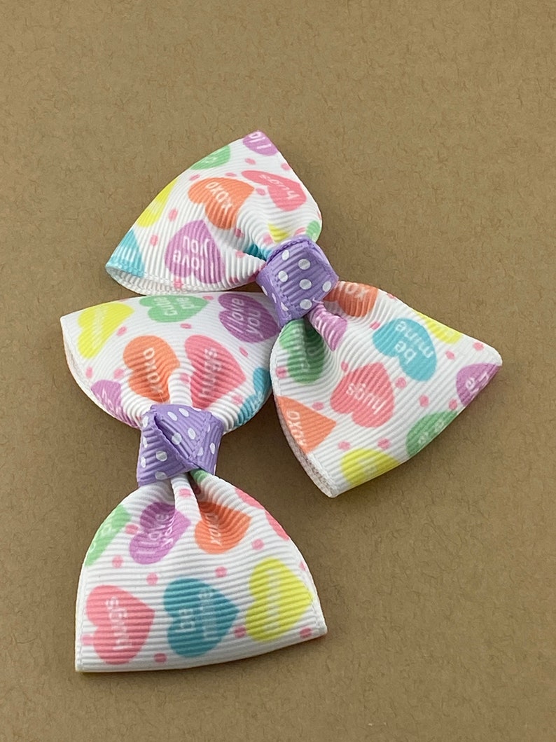 Sweetheart Hair Bow Sweetheart Hair Clip XOXO bow I Love You Hair Bow Sweetheart Valentine\u2019s Day Hair Clip Valentine/'s Hair Clip
