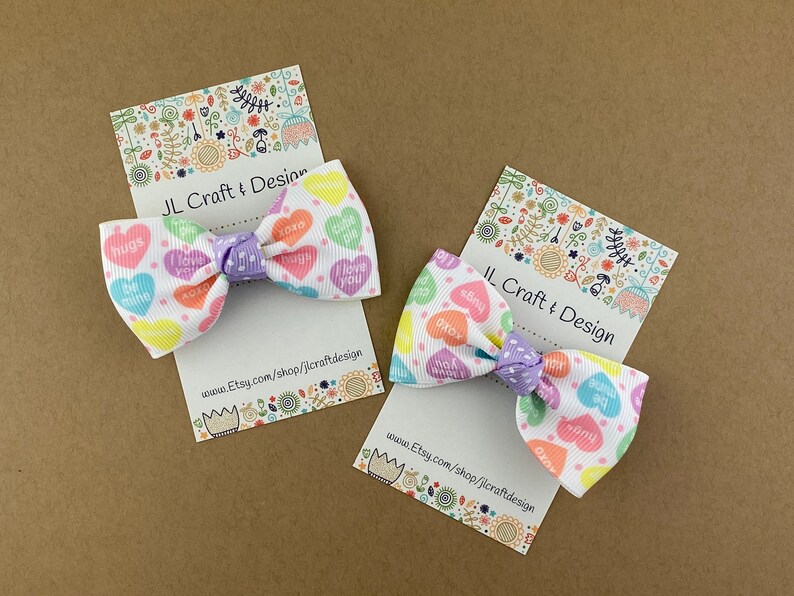 Sweetheart Hair Bow Sweetheart Hair Clip XOXO bow I Love You Hair Bow Sweetheart Valentine\u2019s Day Hair Clip Valentine/'s Hair Clip
