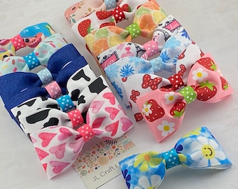 etsy dog bows
