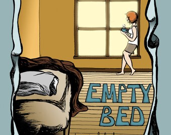 Cama vacía - un cómic corto - NSFW