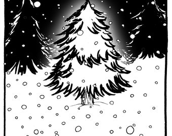 Memory Comic: A Gift - mini comic by Rachel Foss
