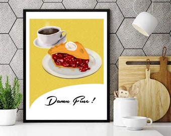 Dannazione, bene! Poster di caffè e torta