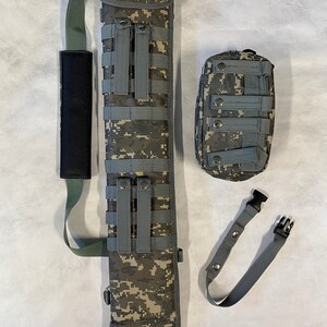 Tactical Sports Bag with MOLLE Technology with MOLLE Pouch Jungle Camouflauge image 3