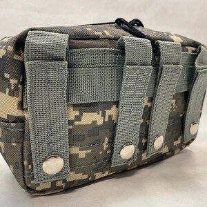 Tactical Sports Bag with MOLLE Technology with MOLLE Pouch Jungle Camouflauge image 8