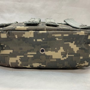 Tactical Sports Bag with MOLLE Technology with MOLLE Pouch Jungle Camouflauge image 9