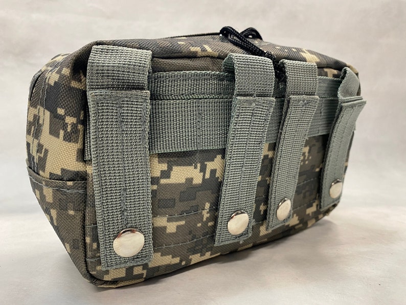 Tactical MOLLE Pouch Military Camouflage/ Stealth Black Camouflage