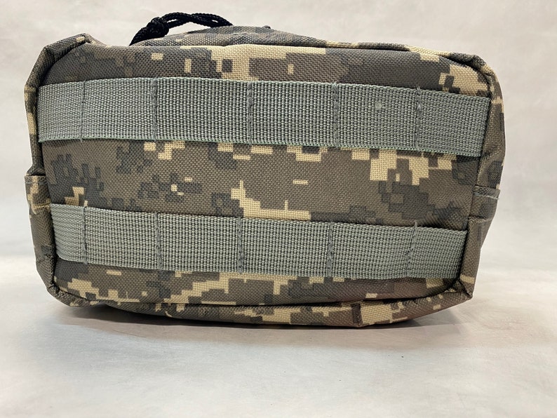 Tactical MOLLE Pouch Military Camouflage/ Stealth Black image 4
