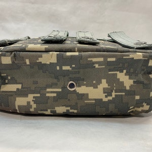 Tactical MOLLE Pouch Military Camouflage/ Stealth Black image 5