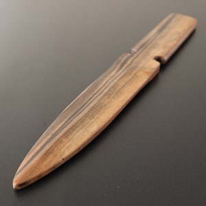 Kamagong Straight Training Knife 13 inches long. Made by Arnis Authority
