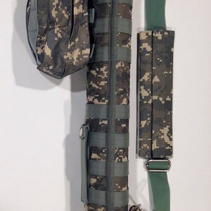 Tactical Sports Bag with MOLLE Technology with MOLLE Pouch Jungle Camouflauge image 2