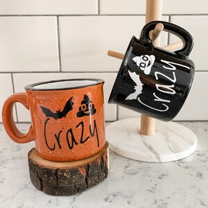Bat Sh*t Crazy Coffee Mug | Halloween Mug | October Mug | Campfire Mug | Coffee Mug