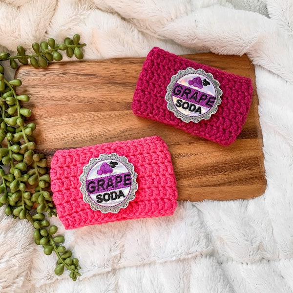 Grape Soda | UP | Grape Soda Pin | Coffee Cozy