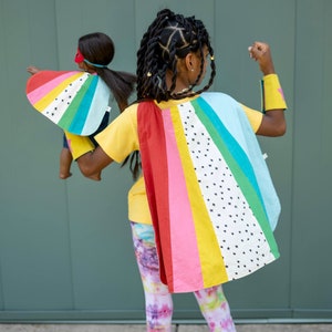 Doll Superhero Cape, Gifts for Kids Under 50, Doll Cape, Stuffed Animal Cape, Organic Superhero Cape