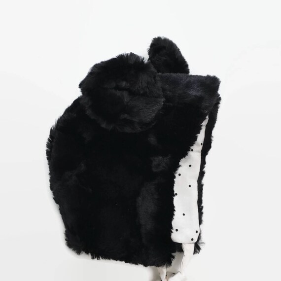 Black Bear Hat Bear Bonnet Halloween 