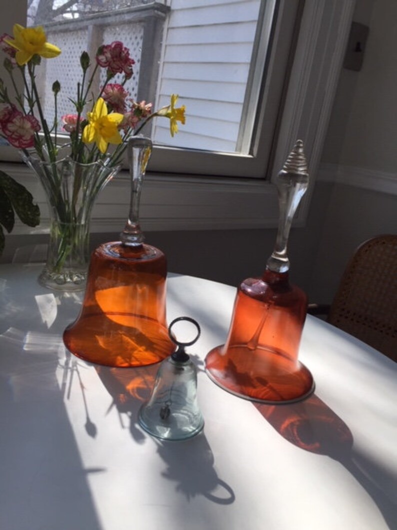 Three Venetian Glass Bells